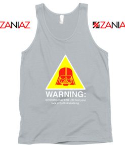 Darth Vader Choking Hazard Sport grey Tank Top