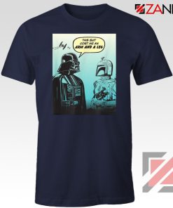 Darth Vader and Boba Navy Blue Tshirt