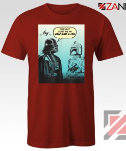 Darth Vader and Boba Red Tshirt