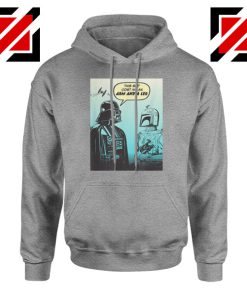 Darth Vader and Boba Sport Grey Hoodie