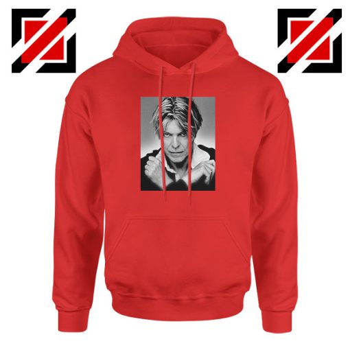 David Bowie Red Hoodie