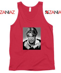 David Bowie Red Tank Top