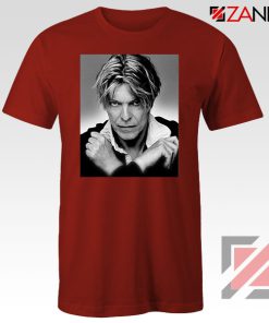 David Bowie Red Tshirt