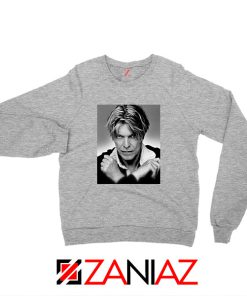 David Bowie Sport Grey Sweatshirt