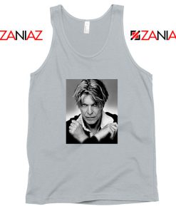 David Bowie Sport Grey Tank Top