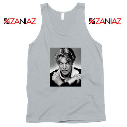 David Bowie Sport Grey Tank Top