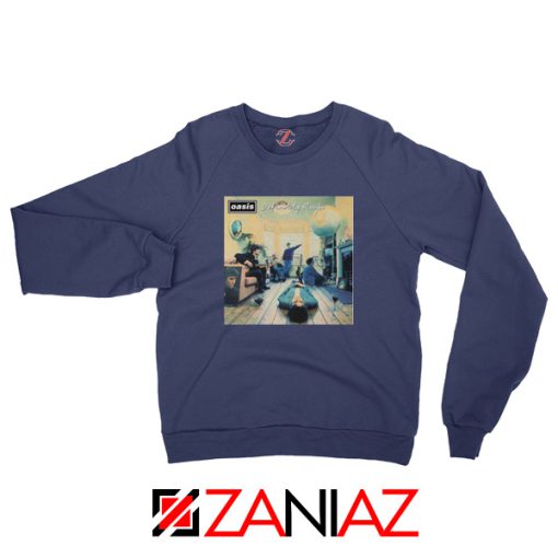 Definitely Maybe Navy Blue Sweatshirt