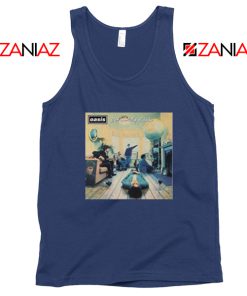 Definitely Maybe Navy Blue Tank Top