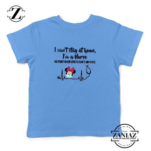 Disney Minnie Mouse Nurse Blue Kids Tshirt