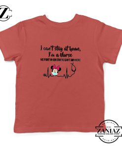 Disney Minnie Mouse Nurse Red Kids Tshirt