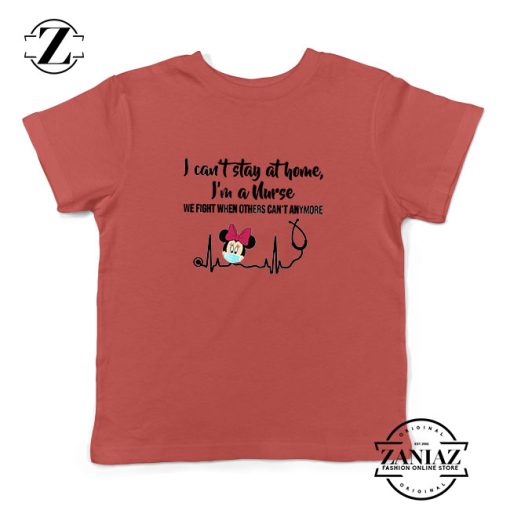 Disney Minnie Mouse Nurse Red Kids Tshirt