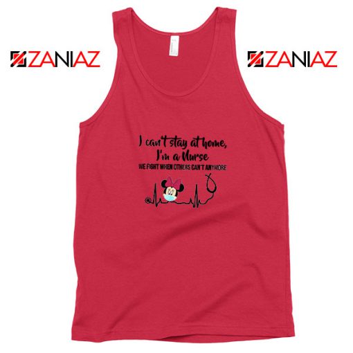 Disney Minnie Mouse Nurse Red Tank Top