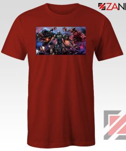 Doom 2016 Poster Red Tshirt