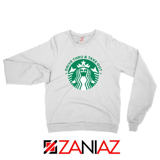 Drive Thru Take Out Coffee Sweatshirt