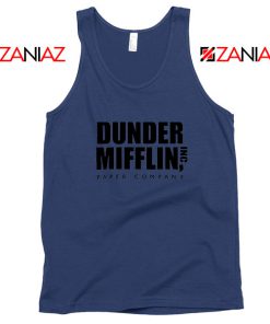 Dunder Mifflin Navy Blue Tank Top