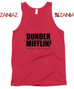 Dunder Mifflin Red Tank Top