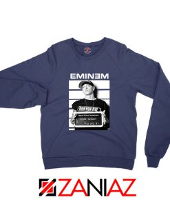 Eminem Slim Shady Navy Blue Sweatshirt