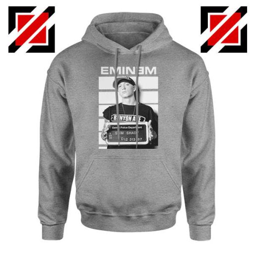 Eminem Slim Shady Sport Grey Hoodie