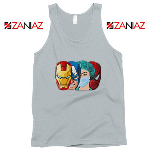 Female Nurse Heroes Sport Grey Tank Top