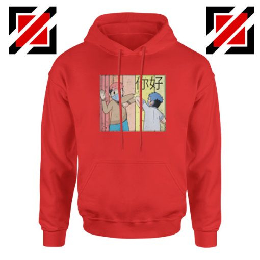 Fight Covid 19 Pandemic Red Hoodie