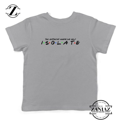 Friends Parody Isolate Sport Grey Kids Tshirt