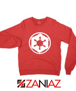 Galactic Empire Logo Red Sweatshirt