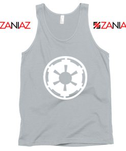 Galactic Empire Logo Sport Grey Tank Top