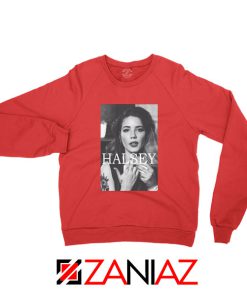 Halsey Singer Poster Red Sweatshirt