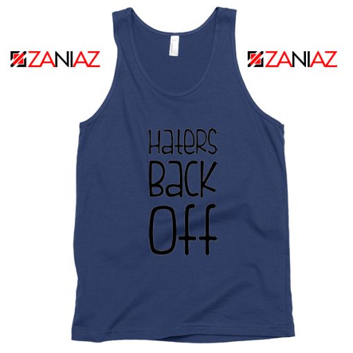 Haters Back Off Miranda Sings Navy Blue Tank Top