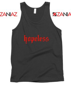 Hopeless Lyrics Black Tank Top