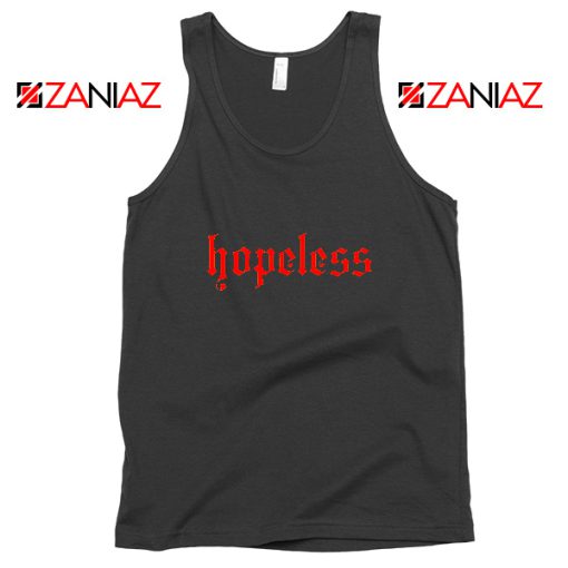 Hopeless Lyrics Black Tank Top