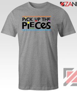 Hustle Man Pick Up The Pieces Sport Grey Tshirt