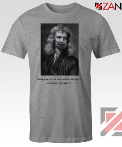 Isaac Newton Mask Sport Grey Tshirt