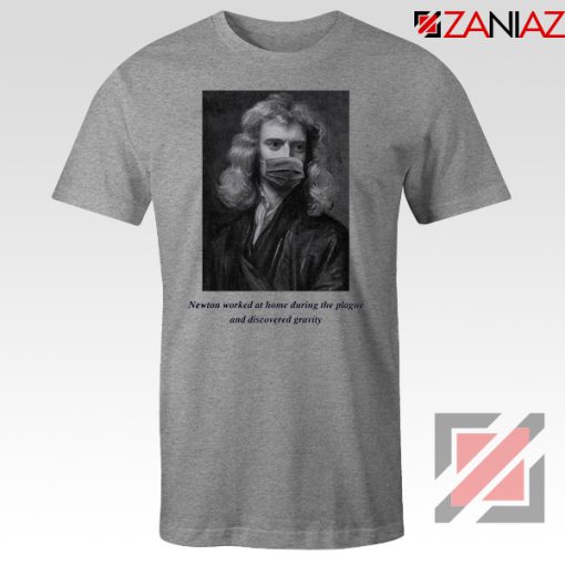 Isaac Newton Mask Sport Grey Tshirt