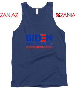 Joe Biden For President Navy Blue Tank Top