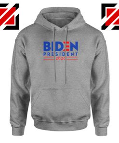 Joe Biden For President Sport Grey Hoodie