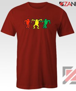 Keith Haring Friends Red Tshirt