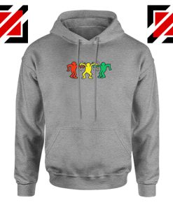 Keith Haring Friends Sport Grey Hoodie