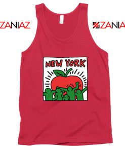 Keith Haring Graffiti New York Red Tank Top