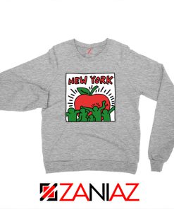 Keith Haring Graffiti New York Sport Grey Sweatshirt