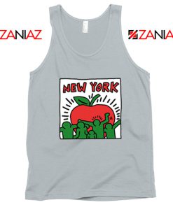 Keith Haring Graffiti New York Sport Grey Tank Top