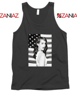 Lana Del Rey American Flag Tank Top