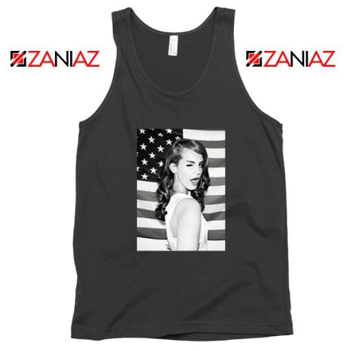 Lana Del Rey American Flag Tank Top