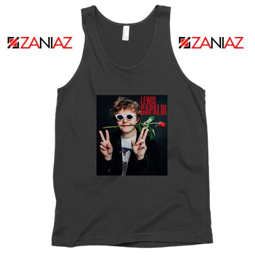 Lewis Capaldi Black Tank Top