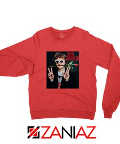 Lewis Capaldi Red Sweatshirt