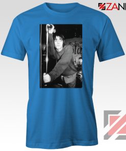 Liam Gallagher Singer Blue Tshirt