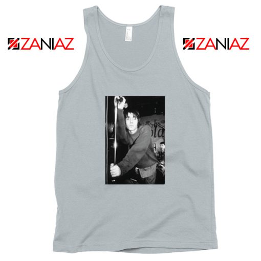 Liam Gallagher Singer Sport Grey Tank Top