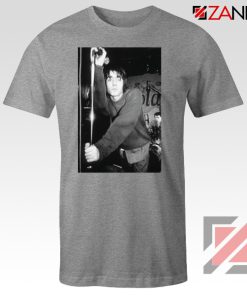 Liam Gallagher Singer Sport Grey Tshirt