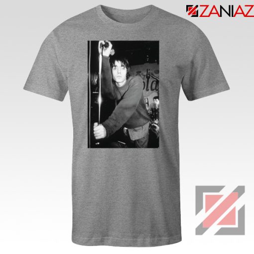 Liam Gallagher Singer Sport Grey Tshirt