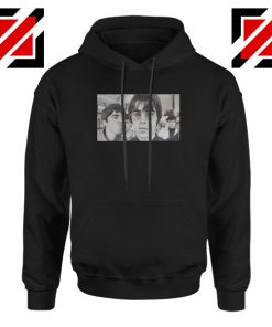 Liam and Noel Gallagher Black Hoodie